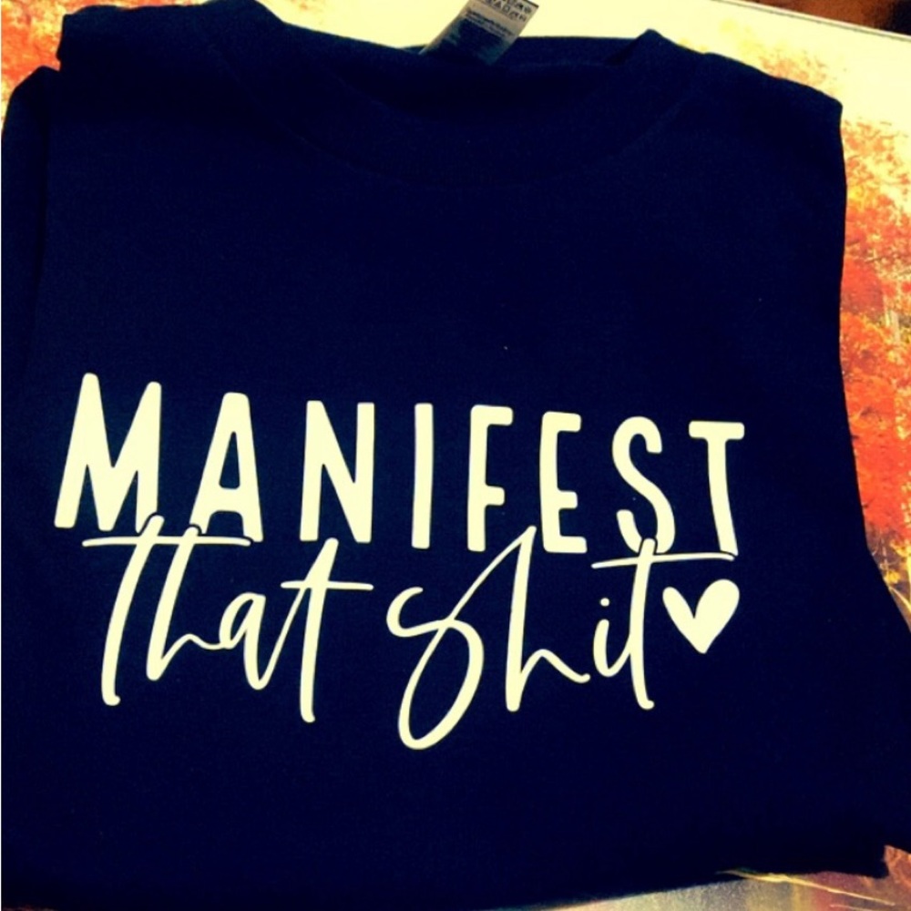 black shirt manifest that shit